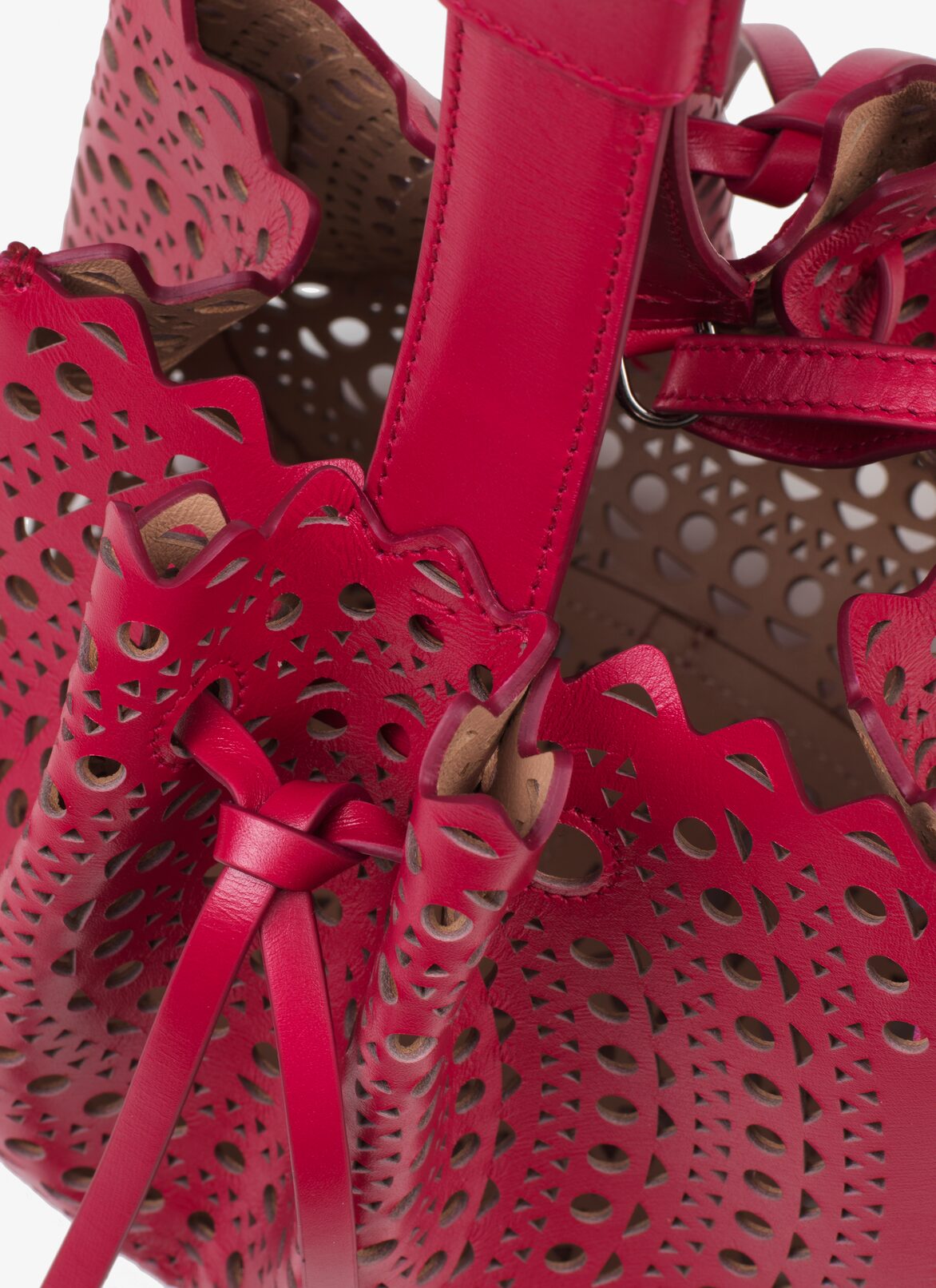 Rose-Marie 19 Bracelet Bag ALAÏA RASPBERRY PINK ROSE-MARIE 19 BRACELET BAG